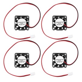 SING F LTD 4Pcs DC 5V/6V Brushless Ultra Miniature Fan Electric 2507 Mini Micro