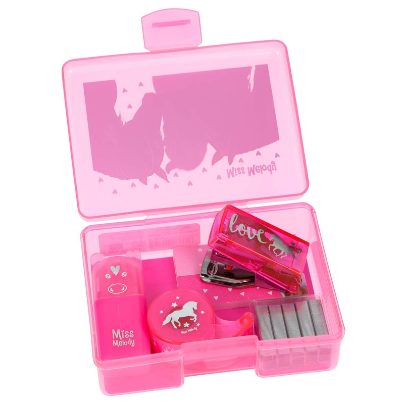 Depesche 5776 Mini Desk Set in Box with Horse Motif