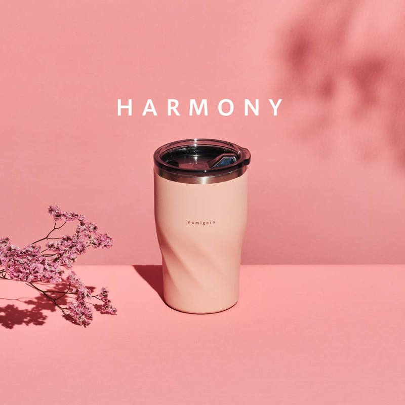 Doshisha HARMONY Tumbler with Lid, 1.2 fl oz (0.36 L),