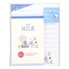 Sunstar Stationery Snoopy Letter Set, Peanut Milk Stand, S2090295