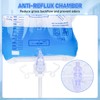 DOKIBI Catheter Bags, 2000ml Urine Bags for Men, Urinary Drainage