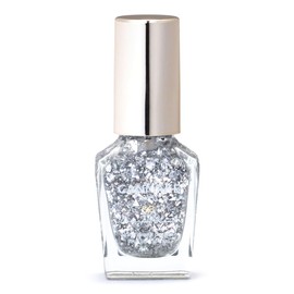 Canmake Colorful Nails N104 Spaceship 0.3 fl oz (8 ml) Nail High Coloring Quick Drying Silver Hologram