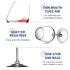 Paksh Novelty Italian Red Wine Glasses - 18 Ounce -