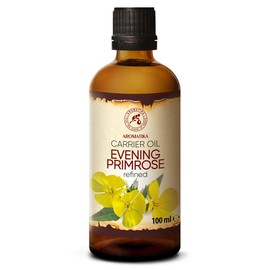 Evening Primrose Oil 100ml for Skin - Hair - Face - Body - Oenothera Biennis Oil - 100% Pure - Best Natural Moisturizer - uses Agent - Great Beauty - Spa - Relax - Bath