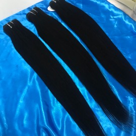 No Weft Bulk Raw Human Hair Bundles Cambodian Kinky Straight Bundles Burmese Curly Closure Frontal Raw Hair Vietnamesecolor: 1pcs bundle Straight, Stretched Length: 14 Inches