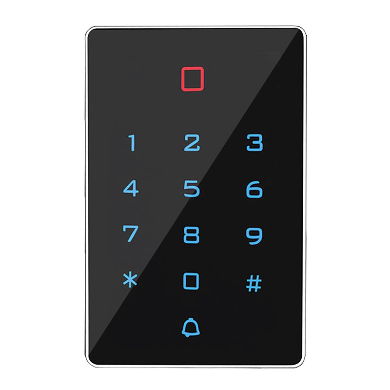 T12 Touch Keyboard Access Control Machine with Waterproof Cover and