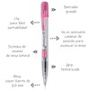 Pentel PD105BP2-P Lapicero Techniclick, Rosa, Blíster 2 piezas, 0.5 mm