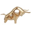 Bull Sculpture Ornaments Exquisite Details Smoother Lines Lucky Home Decorations