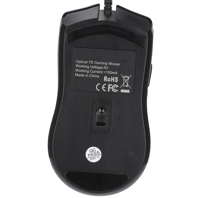 Gaming Mouse Ergonomic Design RGB Backlit USB Wired Plug and