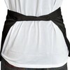LyJussly 3 Pack Splash-proof Waiter Waist Aprons 3 Large Pockets