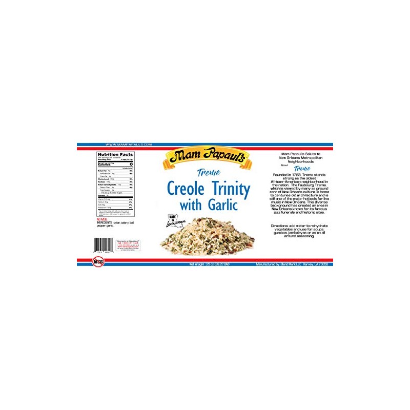 Mam Papaul's Creole Trinity with Garlic