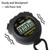 FCXJTU Simple Digital Sports Stopwatch, No Bells, No Clock, No
