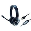 Conceptronic Polona01B USB Headset + Microphone Black