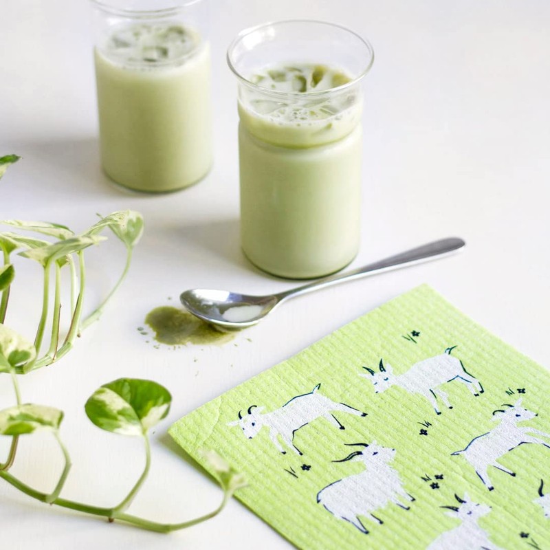 Now Designs Swedish Dishcloth, Set of Two, Goats