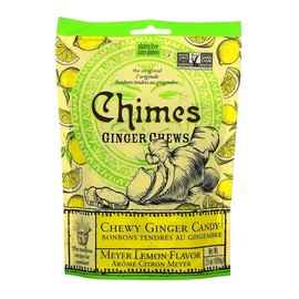 Chimes Ginger Chews Meyer Lemon Flavor 100g