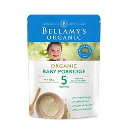 Bellamy's Organic Baby Porridge 125g
