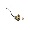 Luminance On-Off 3/8" Rotary Switch Zing Ear 6A B/P, 125VAC