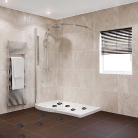 Coufce Calcomanías antideslizantes para tina, con forma de concha, bandas de seguridad para ducha, calcomanía para baño, tina, piso de ducha, negro (30 unidades)