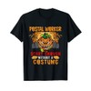 Postal Worker Scary Enough Without A Costume Scary Pumpkin T-Shirt
