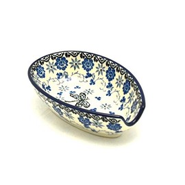 Polish Pottery Spoon Rest - Dragonfly