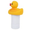 Swimming Pool Cute Duck shape Floating Chemical Chlorine Dispenser for