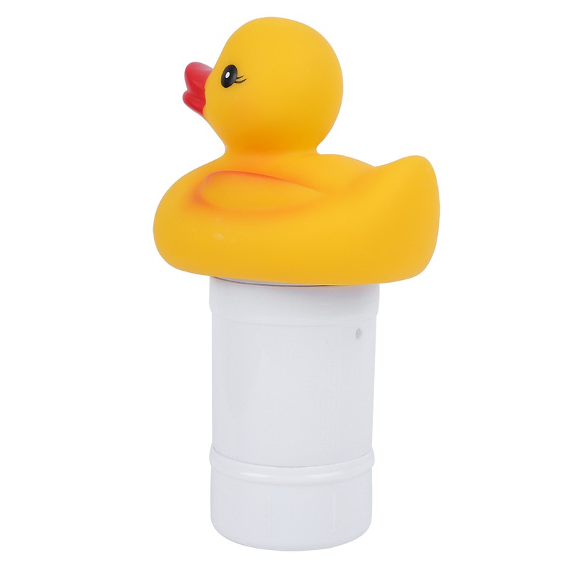 Swimming Pool Cute Duck shape Floating Chemical Chlorine Dispenser for