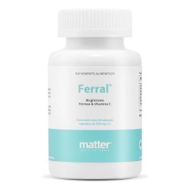 Matter Ferral Hierro Con Vitamina C 60 Cápsulas Sfn