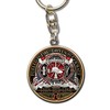 Armor Coin & Emblem - Thin Red Line Firefighter Forever