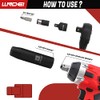 LLNDEI 3/8”Drive Impact Socket Set,Standard SAE(5/16 to 3/4-Inch) Metric Size(8-22mm),