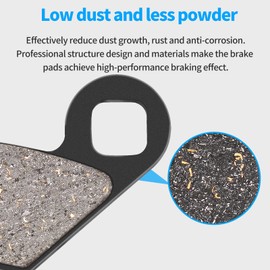OuYi Motorcycle Front and Rear Brake Pads Compatible with Honda ST1300 ST 1300/ST1300 Pan European (ABS & Non ABS) 2002-2007 /NRX-1800 NRX 1800 Rune 18 2004 2005 /F6B Goldwing (GL1800 B/BD) 2013-2016