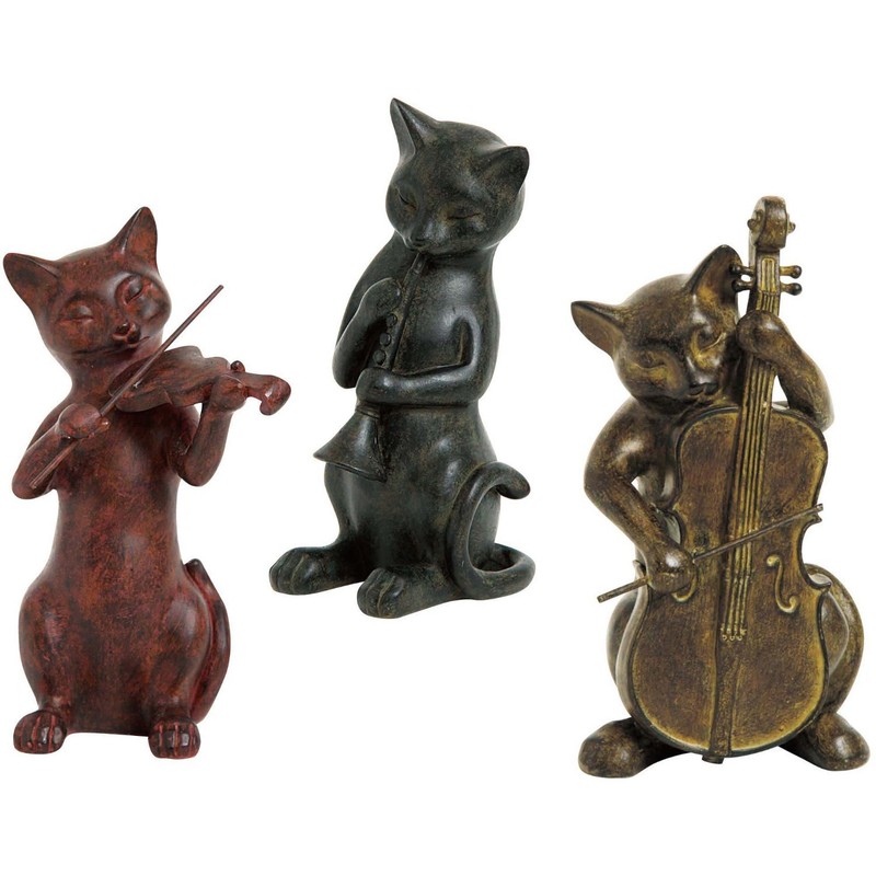 Oriental 石創 Animal Ornament Trumpet Cat 11022 