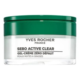 Yves Rocher Crema Facial En Gel Matificante Sebo Active Momento De Aplicación Día/noche Tipo De Piel Mixta
