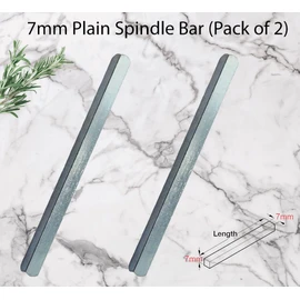 Universal Hardware 7mm Door Windows Handles Spindle Short/Long 50mm to 150mm (2, 110mm)