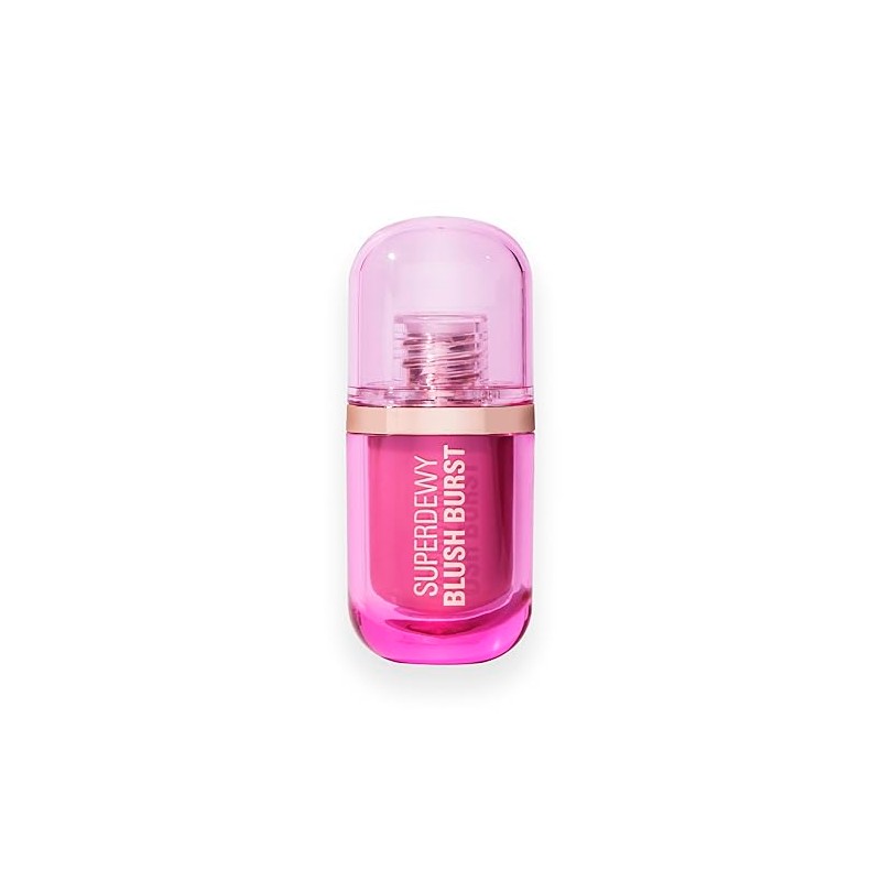 Revolution Superdewy Liquid Blush Burst, Buildable Colour for Cheek, Serum