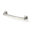TUNNY 10 Pack Cabinet Handles-Brushed Nickel 5"/128mm Screw Spacing Drawer
