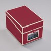 Semikolon CD & photobox in Bordeaux (dark red)
