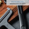 Westmark Affetta-formaggio con rullo e filo tagliente, Spessore regolabile, Acciaio