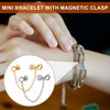 10pcs Magnetic Bracelet Clasps and Closures, Gold and Silver Magnetic