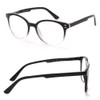 3 Pack Reading Glasses Spring Hinge Stylish Readers Black/Tortoise for