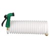 Seachoice Coiled Washdown Hose w/ Sprayer and Brass Fittings, 25