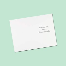 arkCRAFT 10 x 5x7 Printed Birthday Inserts for Greetings Cards (239mm x 170mm)