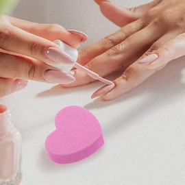 FOMIYES Sanding Block Nail File 100pcs Manicure Block Nail Files Sponge Double-sided