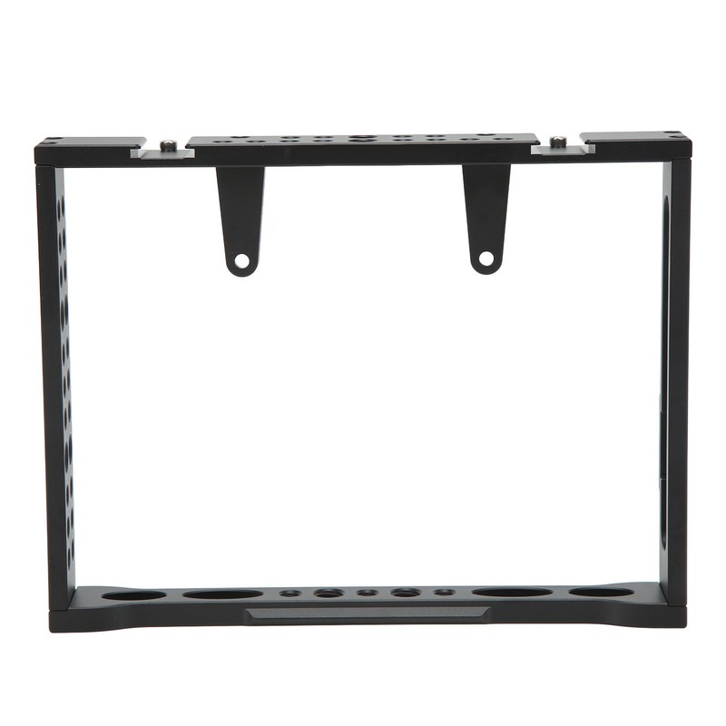 Monitor Cage Aluminum Alloy Multi 1/4 3/8 Holes Professional Camera