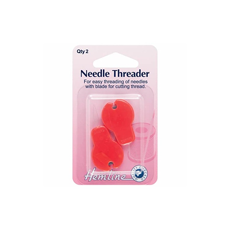 Needle Threader With Cutter