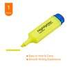 PATIKIL Highlighters 4pcs Water Based Broadtip Writing Marker Pen Office