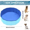 Foldable Dog Pool, Small Dog Paddling Pool, Paddling Pool for