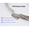 CIQIYO Stainless Steel Bike Brake Inner Cables,Bike Brake Line Core