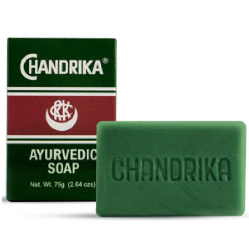Chandrika Ayurvedic Soap | Organic Bar with Vegetable Oil |