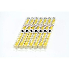 elitegrips TD50C Soft Golf Grips, Set of 7, Acid Yellow, Backline Included