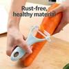 2-Pack Ceramic Y-Peeler Set - Sharp Rust-Proof Vegetable & Fruit